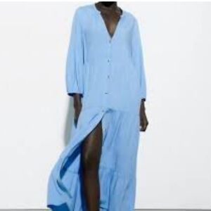 Zara Tiered Midi Dress